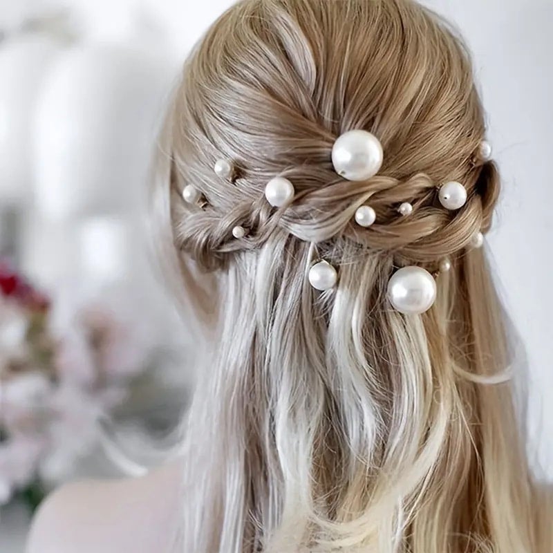 Faux pearl outlet hair accessories